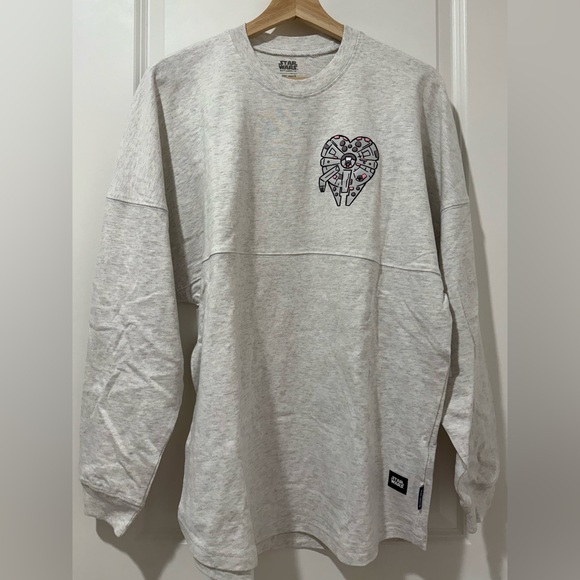 Star Wars Disney Spirit Jersey Han Solo/Princess Leia “I Know” NWT, Unisex Small - Picture 5 of 11